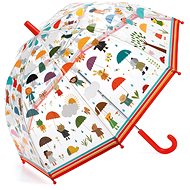 Djeco Beautiful design umbrella - In the rain - Children's Umbrella