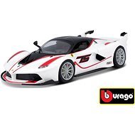 Bburago 1:24 Ferrari Racing FXX K White - Metal Model