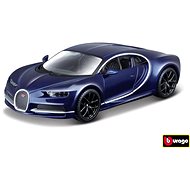 Bburago 1:32 Plus Bugatti Chiron Blue - Metal Model