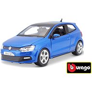 Bburago 1:24 Plus VW Polo GTI Mark 5 Blue - Metal Model