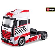 Bburago 1:43 MB Actros Gigaspace Red/White - Metal Model