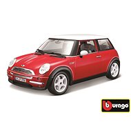 Bburago 1:18 Mini Cooper (2001) Red - Metal Model