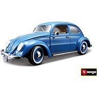 Bburago Volkswagen Beetle 1955 modrý 1:18 - Kovový model