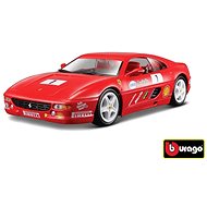 Bburago 1:24 Ferrari Racing F355 Challenge Red - Metal Model