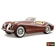 Bburago 1:24 Jaguar XK 120 Roadster (1951) Red - Metal Model