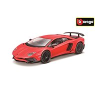 Bburago 1:24 Lamborghini Aventador LP 750-4 SV Red - Metal Model