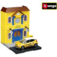 Bburago city 1:43 18-31512 Post Office - Slot Car Track Accessory