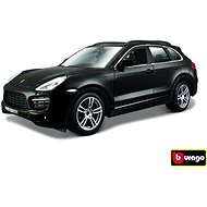 Bburago 1:24 Porsche Cayenne TURBO Black - Metal Model