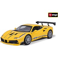 Bburago 1:24 Ferrari Racing 488 Challenge Yelow - Metal Model