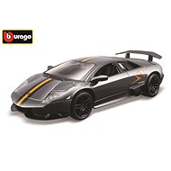 Bburago 1:32 Plus Murcielago LP670- SV China Limited Edition Grey - Metal Model