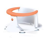 Dolu Baby bath seat with suction cup, orange - Bath seat for children