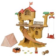 Sylvanian Families Gift Set - Tree House and Camping Accessories - Figure and Accessory Set