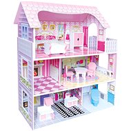 Wooden house, LED lights - Doll House