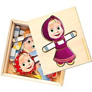 Masha and the Bear, wardrobe - 3D Puzzle
