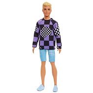 Barbie Modell Ken - Kockás szív - Játékbaba