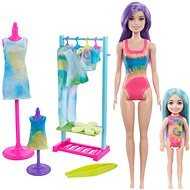 Barbie Color Reveal Neonová Batika Dárkový Set - Panenka