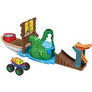 Hot Wheels Monster Trucks Color Shifters Furious Crocodile - Hot Wheels