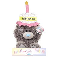 Me to You Teddy Bear Birthday Hat - Soft Toy