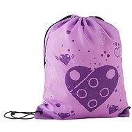 LEGO Purple Heart - slipper bag - Drawstring Bag