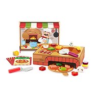Woody Pizzeria Carlo, didactic game with insertable shapes - Puzzle