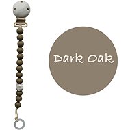 My Teddy Pacifier Clip Colors - Dark Oak - Dummy Clip