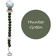 My Teddy Pacifier Clip Colors - Hunter Green - Dummy Clip