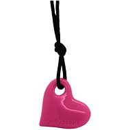 Jellystone Designs Soothing Heart Pendant - Watermelon Pink - Necklace