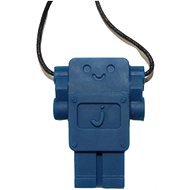 Jellystone Designs Calming Robot Pendant - Blue - Necklace