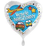Foil balloon Happy Birthday (boy) - Balloons