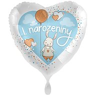 Foil balloon 1st birthday (boy) - Balloons