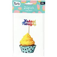 Cake topper - Happy Birthday - Balloons