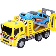 Wiky Tractor with effects 26 cm + car - Toy Car