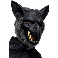 Carnival Toys Plastic Jackal Mask with Fur - Carnival Mask