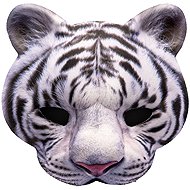 Carnival Toys White Tiger Fabric Mask - Carnival Mask