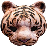Carnival Toys Fabric Tiger Mask - Carnival Mask