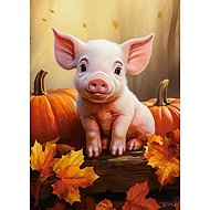 Castorland Cute Autumn Pig 60 pieces - Jigsaw Puzzle