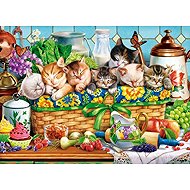 Castorland Sleeping Kittens 200 pieces - Jigsaw Puzzle