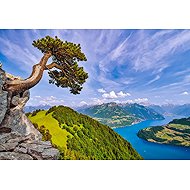 Castorland View of Lake Uri, Switzerland 1000 pieces - Jigsaw Puzzle