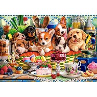 Castorland Dessert for puppies 1000 pieces - Jigsaw Puzzle