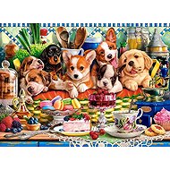 Castorland Dessert for puppies 300 pieces - Jigsaw Puzzle