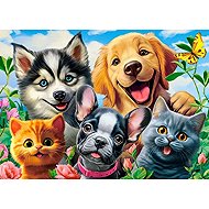Castorland Animal Selfie 120 pieces - Jigsaw Puzzle