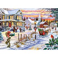Castorland Christmas is coming 180 pieces - Jigsaw Puzzle