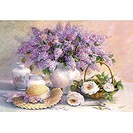 Castorland Flowers - Lilacs and Roses 1000 pieces - Jigsaw Puzzle