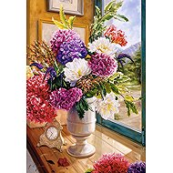 Castorland Still Life with Hydrangeas 1000 pieces - Jigsaw Puzzle