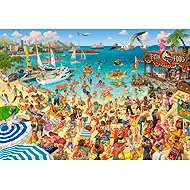 Castorland Art Collection: Fun by the Sea 1000 pieces - Jigsaw Puzzle