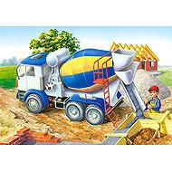 Castorland Concrete mixer on construction site 60 pieces - Jigsaw Puzzle