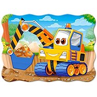 Castorland Yellow excavator 30 pieces - Jigsaw Puzzle