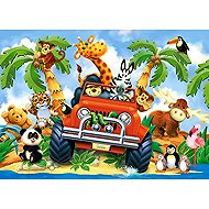 Castorland Goodies on Safari 60 pieces - Jigsaw Puzzle