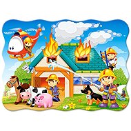 Castorland Firefighters in Action 30 pieces - Jigsaw Puzzle