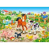 Castorland On the farm 120 pieces - Jigsaw Puzzle